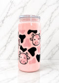 Strawberry Inspired Milkshake Tumblers