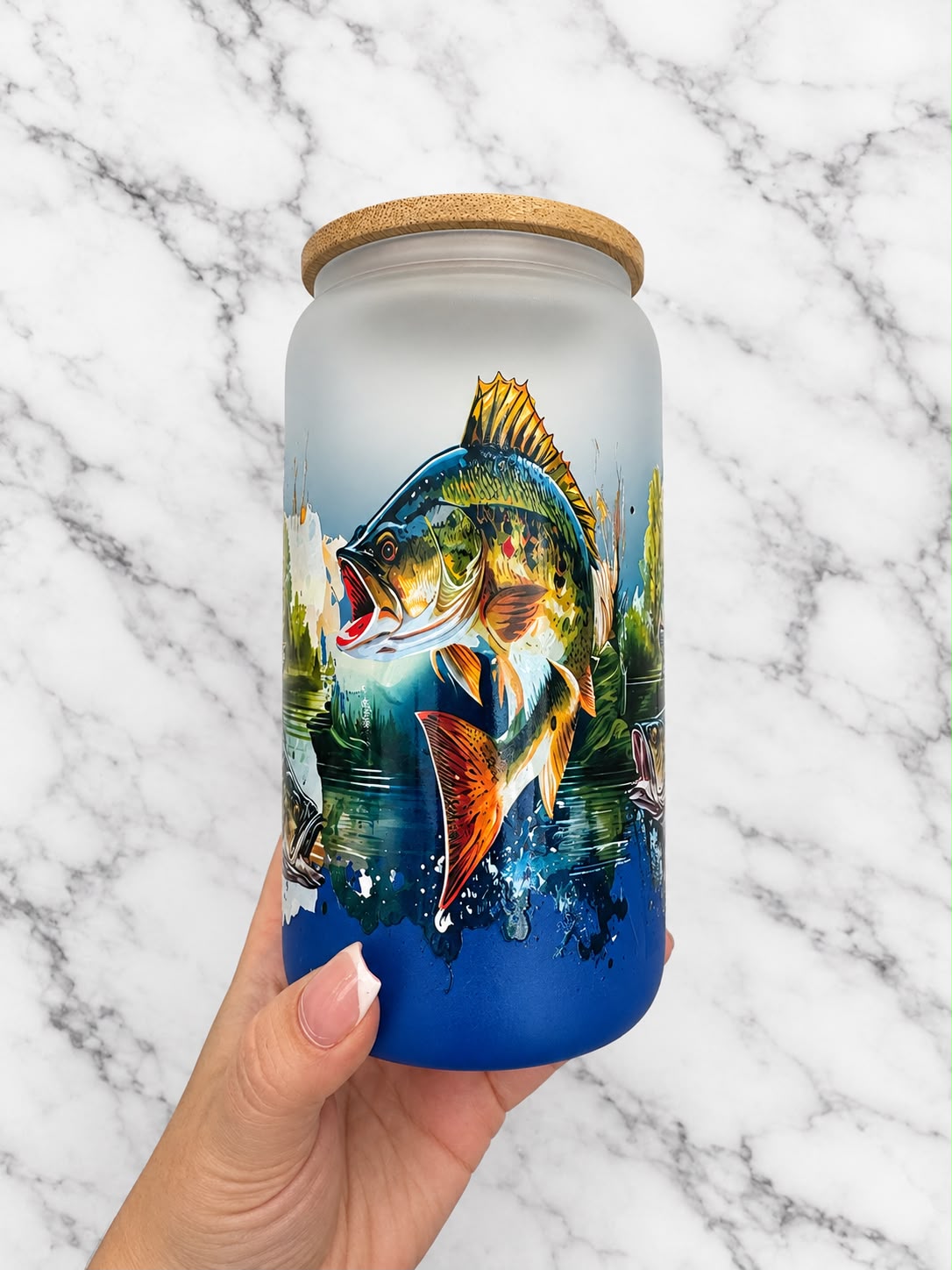 16oz 'No Globe' Ombre Tumbler