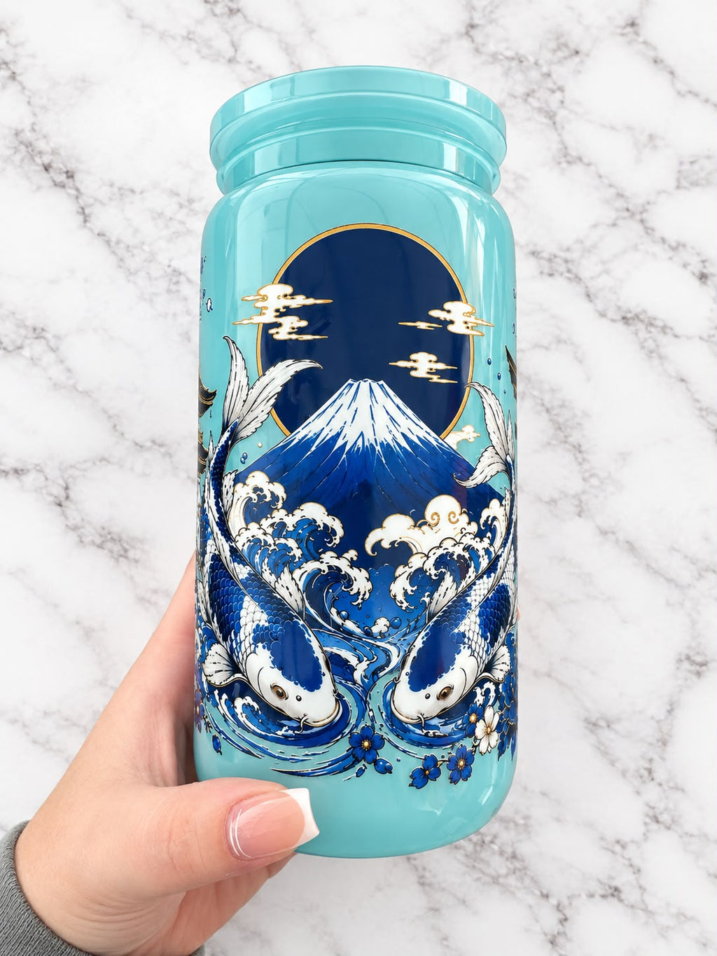 16oz Coloured 'No Globe' Tumbler