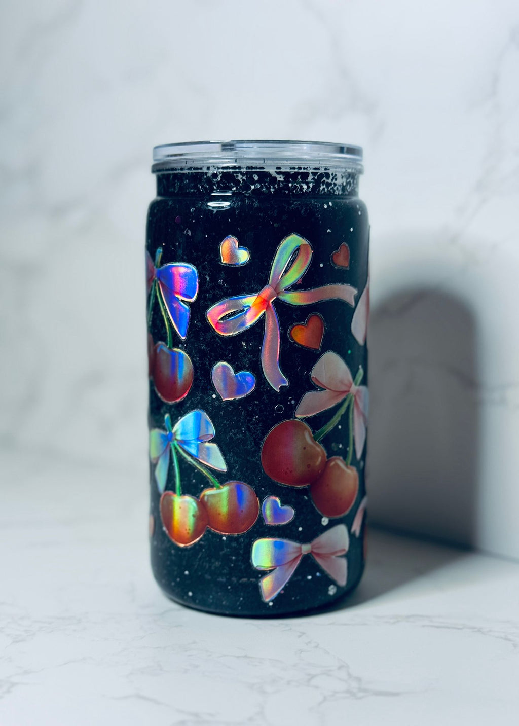 16oz Acrylic Snowglobe Tumbler