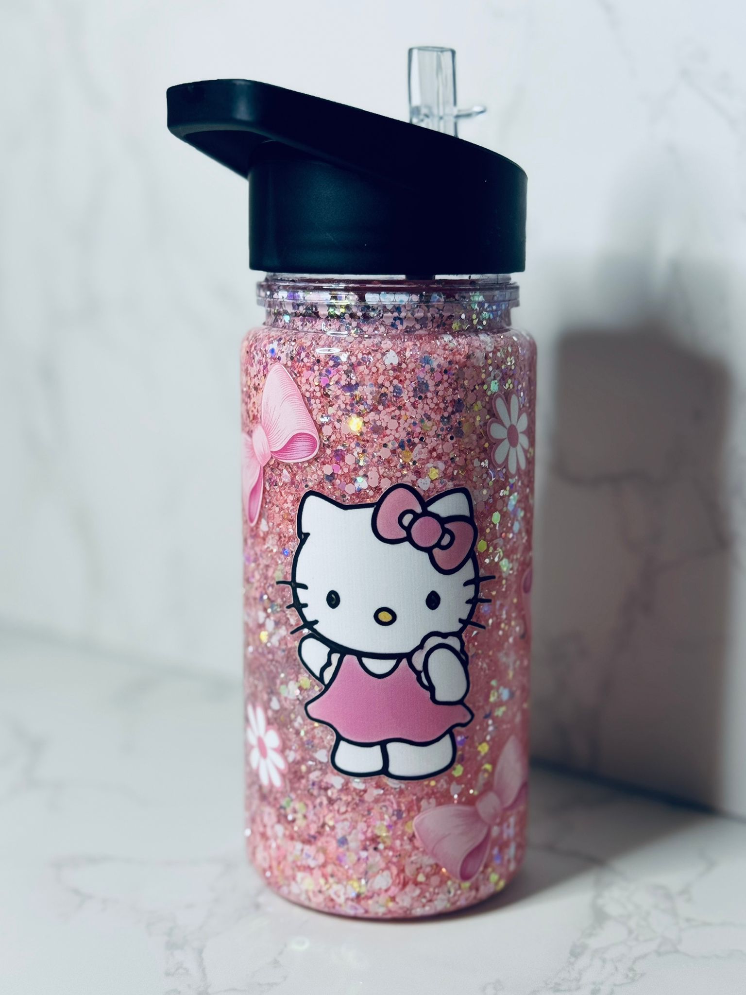 10oz Acrylic Snowglobe Tumbler