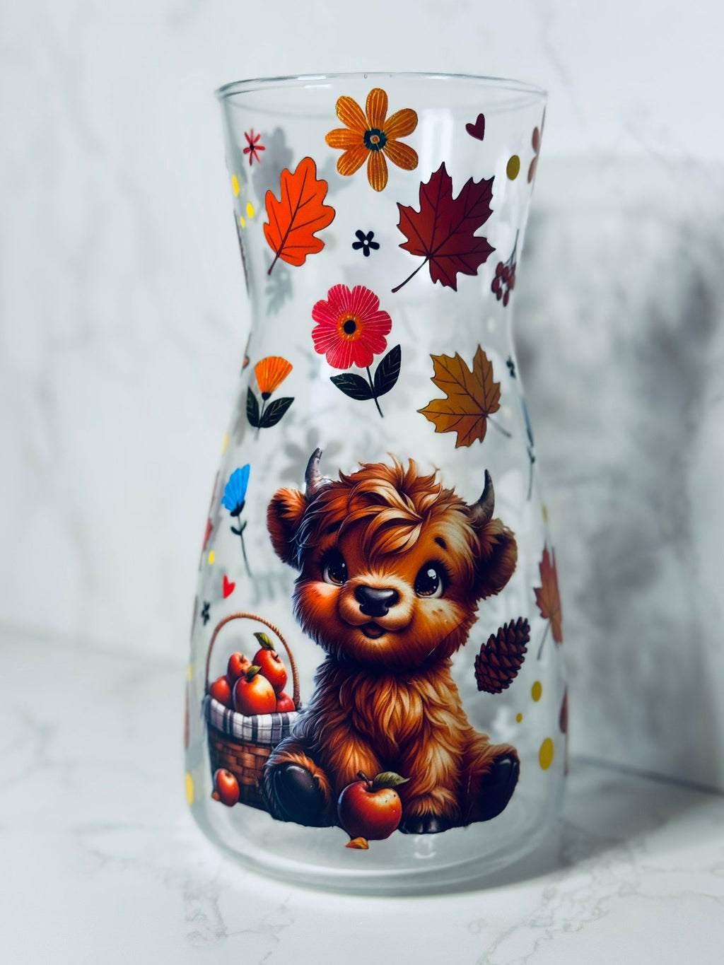 Personalised Glass Vase