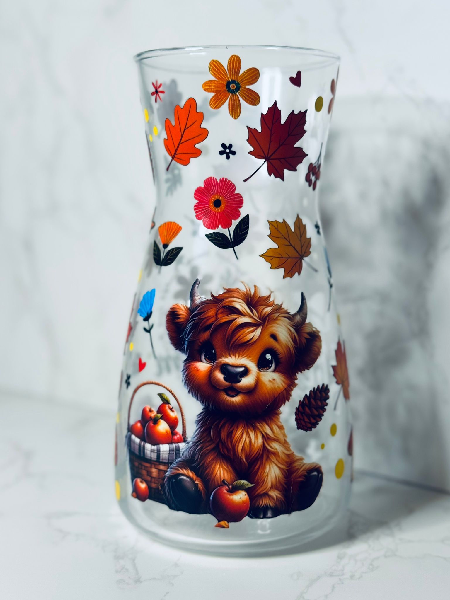 Personalised Glass Vase