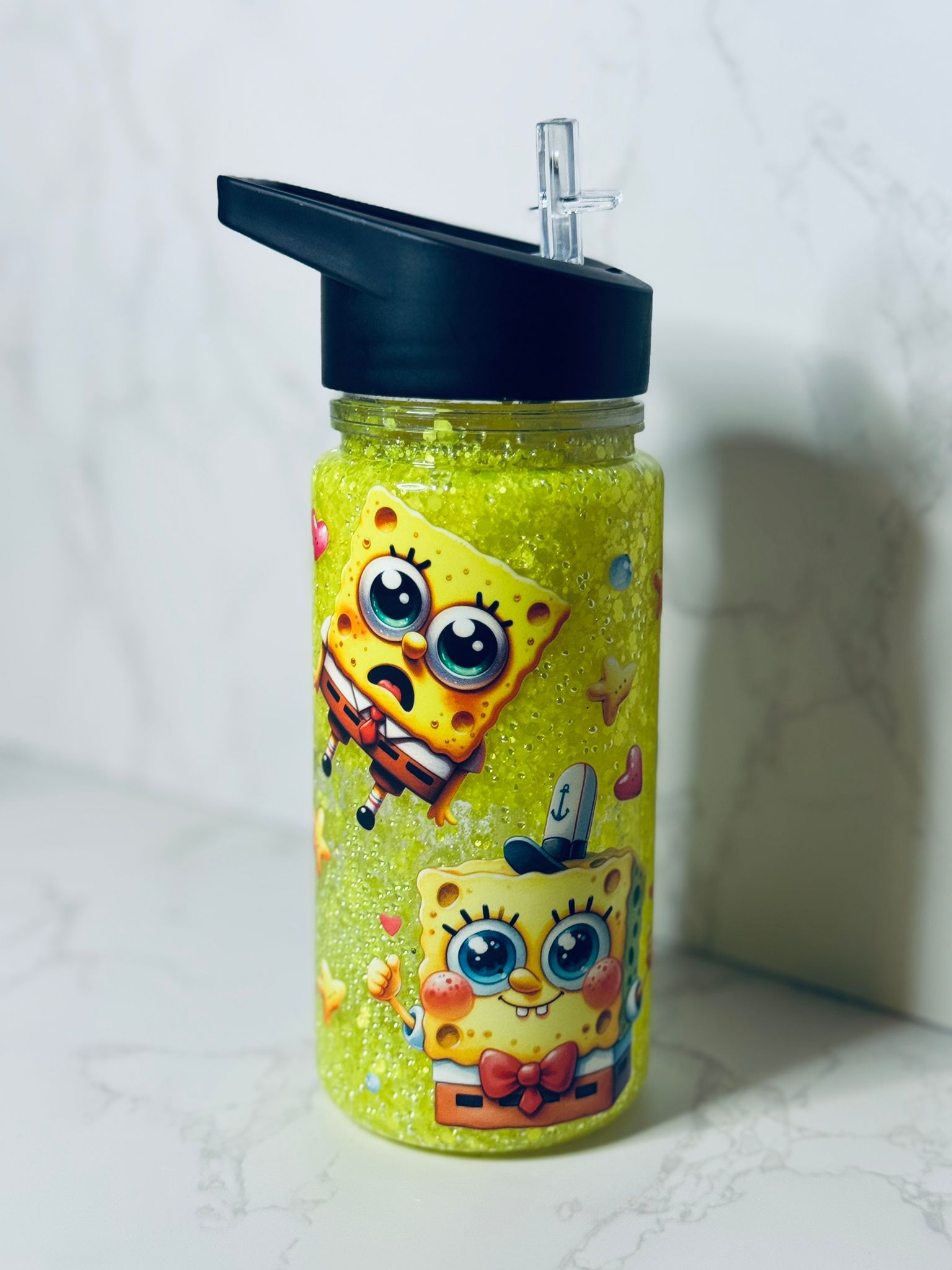 10oz Acrylic Snowglobe Tumbler