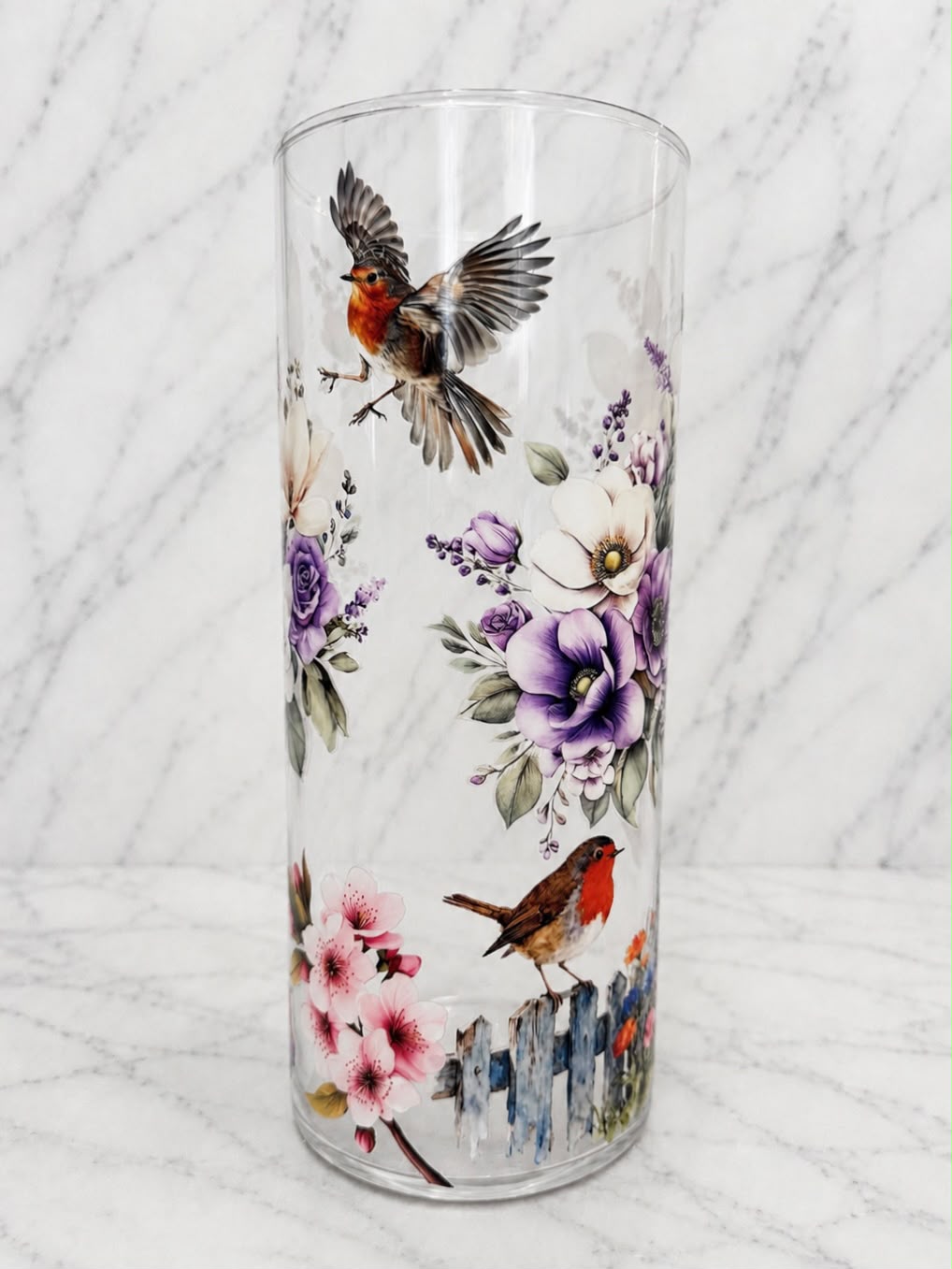 Personalised Glass Vase
